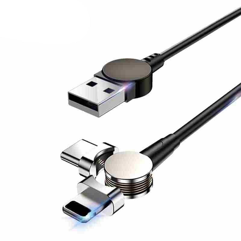 Magnetic USB Charging Cable 180° Rotate Gadget-3