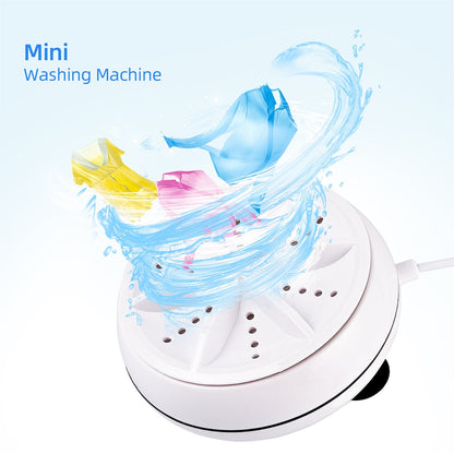 2 in 1 Mini Ultrasonic Washer & Cleaner Home Essentials-6