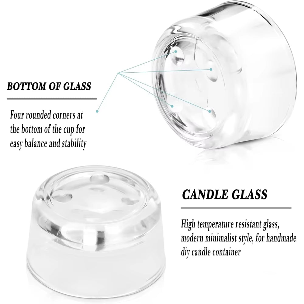 Clear Glass Tealight Candle Holders,Use for Weddings Parties Dinner,Wedding Centerpieces and Home Decor 1 X 2 Inches