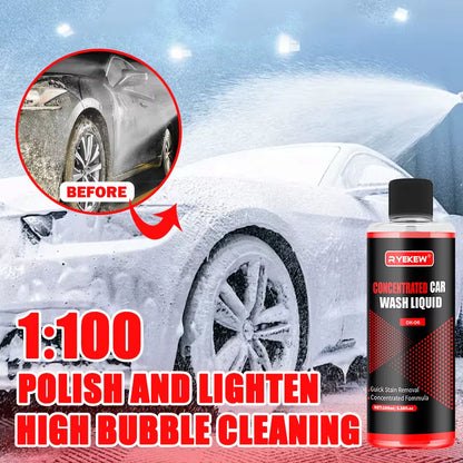 Car Shampoo High Foaming Auto Wash Detergent Car Detailing Supplies Exterior Car Cleaner for Sedans Trucks Soap for Car