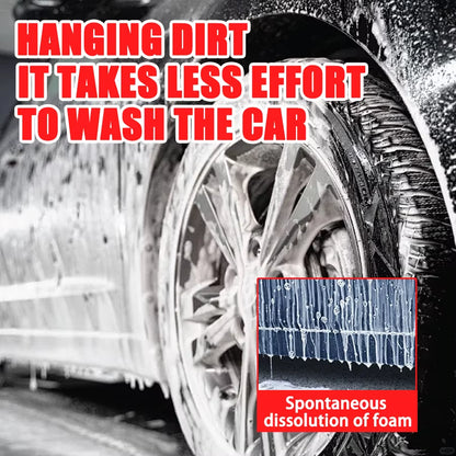 Car Shampoo High Foaming Auto Wash Detergent Car Detailing Supplies Exterior Car Cleaner for Sedans Trucks Soap for Car