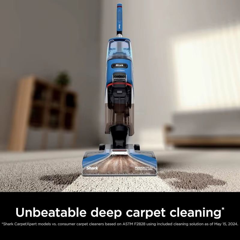 Shark Carpetxpert, Upright Carpet & Area Rug Cleaner for Pets, Deep Carpet Cleaning & Dirt & Grime Removal, Blue, EX121BRN
