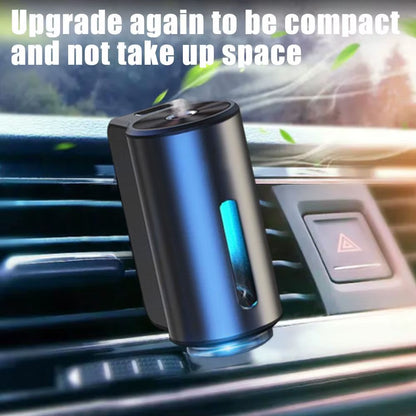 Car Air Freshener USB Rechargeable Aromatherapy Machine Automatic Spray Diffuser with 3 Bottles Aroma Essential Oils