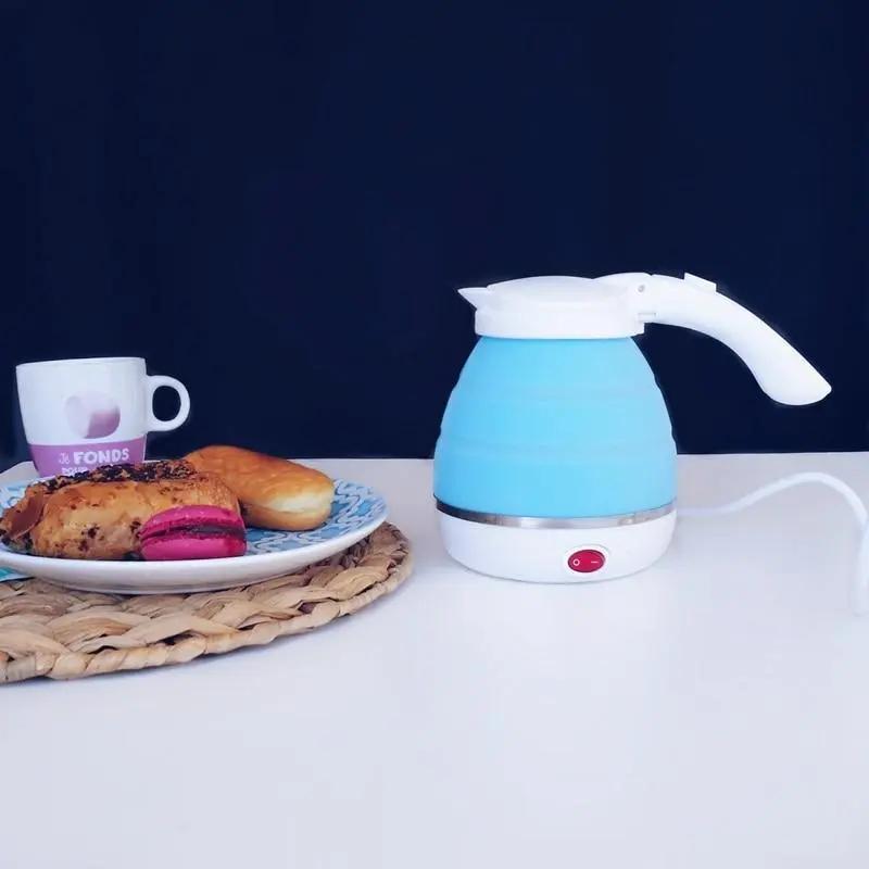 Portable Foldable Silicone Electric Kettle Home Essentials-8