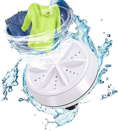 2 in 1 Mini Ultrasonic Washer & Cleaner Home Essentials-6