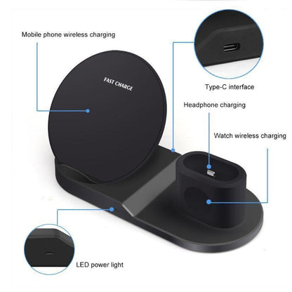 3-in-1 Wireless Charging Dock Gadget-4