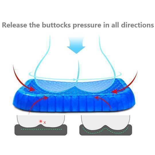 Silicone Egg Seat Cushion – Pressure Relief Pad Home Essentials-5