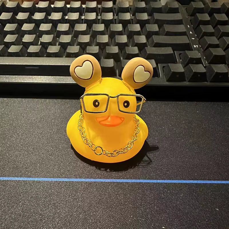 Car Duck Rubber Duck Car Ornaments Duck Car Dashboard Decorations as Car Ornament Gifts