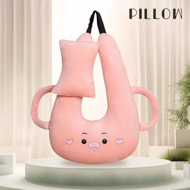 Children'S Car Seat Pillow Car Headrest Comfortable Car Neck Pillow Travel Kawaii Car Accessories Interior Car Gadget