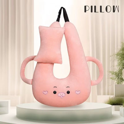 Children'S Car Seat Pillow Car Headrest Comfortable Car Neck Pillow Travel Kawaii Car Accessories Interior Car Gadget