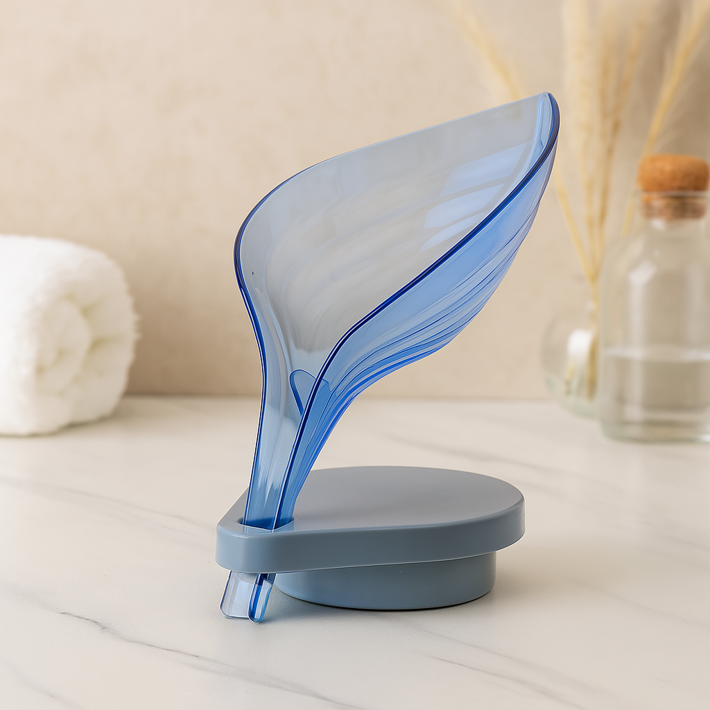 Leaf Soap Drain Holder Home Essentials-6