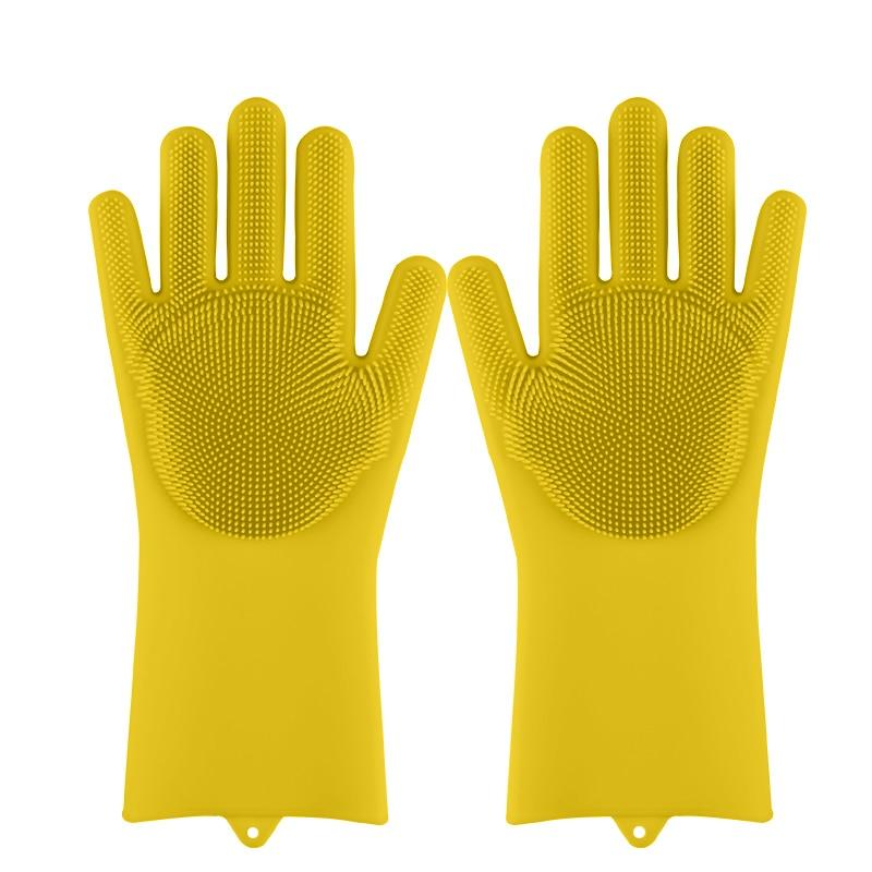 Magic Silicone Dishwashing Gloves Home Essentials-7
