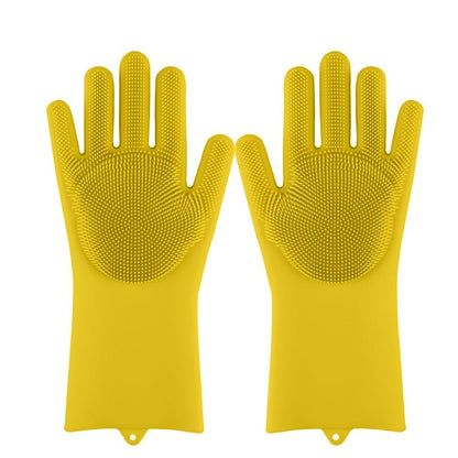 Magic Silicone Dishwashing Gloves Home Essentials-7