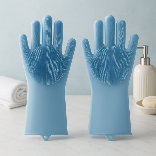 Magic Silicone Dishwashing Gloves Home Essentials-7