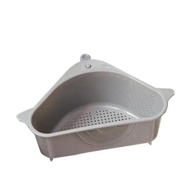 Kitchen Sink Drain Basket Organizer Home Essentials-8