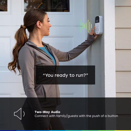 Myq Smart Wireless Garage Door Video Keypad