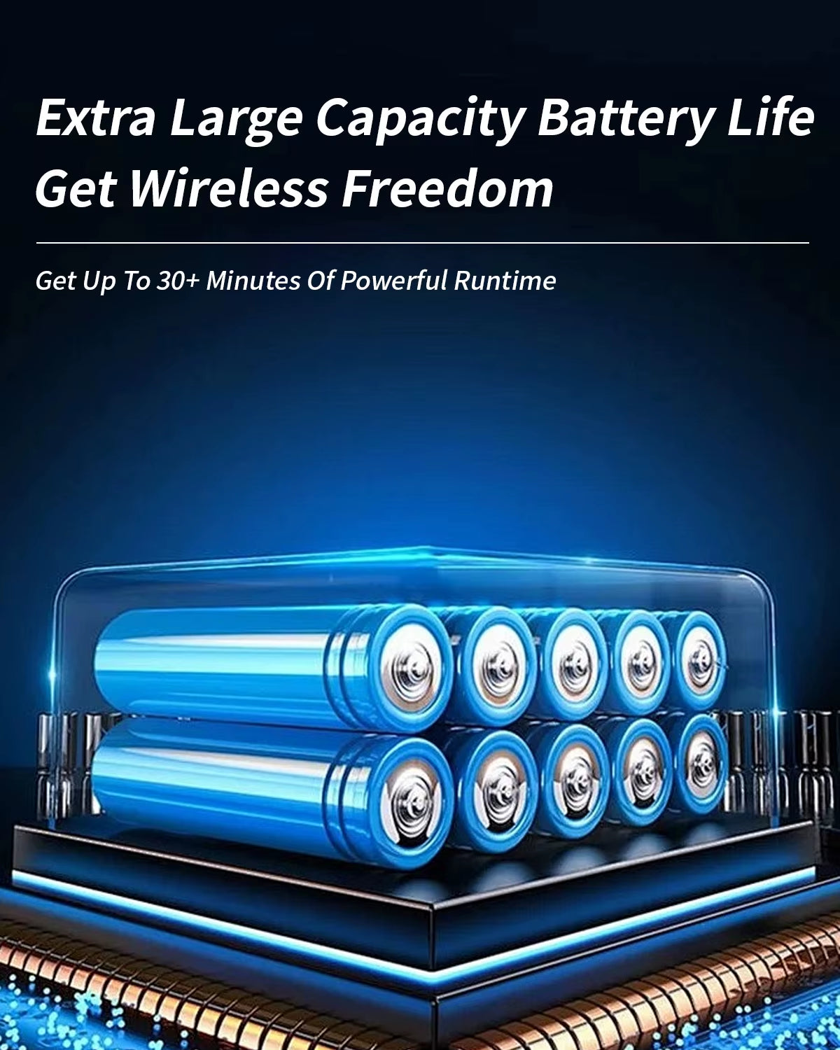 Tinsol W31 12500Pa Cordless Wet & Dry Vacuum Cleaner with Drying, Multi-Surface Smart Cordless Mop Floor Cleaner Self-Cleaning