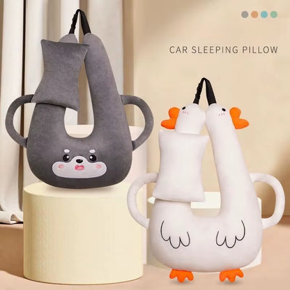 Children'S Car Seat Pillow Car Headrest Comfortable Car Neck Pillow Travel Kawaii Car Accessories Interior Car Gadget