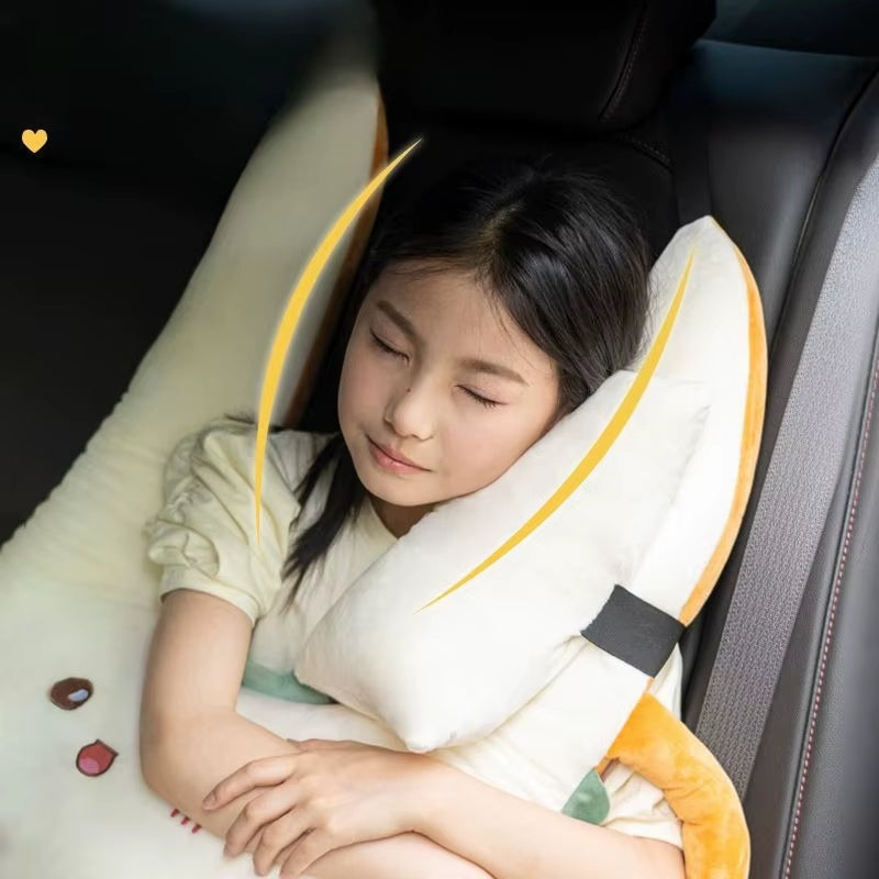 Children'S Car Seat Pillow Car Headrest Comfortable Car Neck Pillow Travel Kawaii Car Accessories Interior Car Gadget