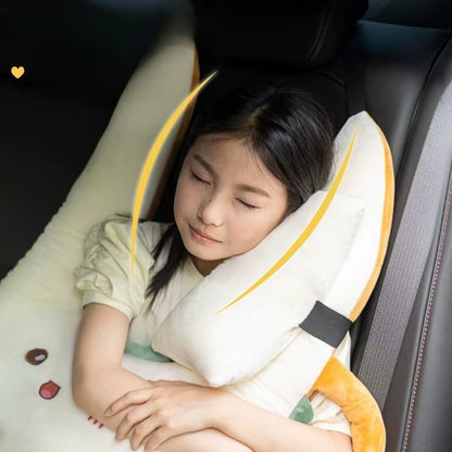 Children'S Car Seat Pillow Car Headrest Comfortable Car Neck Pillow Travel Kawaii Car Accessories Interior Car Gadget