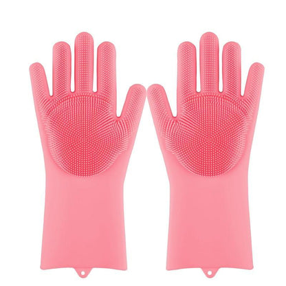 Magic Silicone Dishwashing Gloves Home Essentials-7
