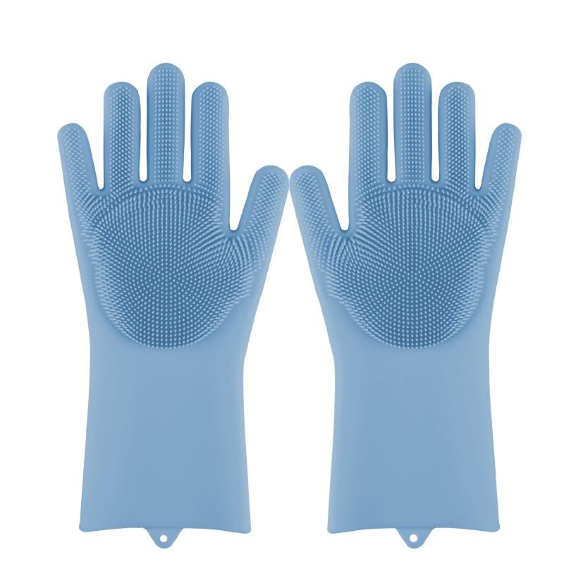 Magic Silicone Dishwashing Gloves Home Essentials-7