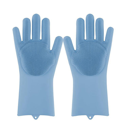 Magic Silicone Dishwashing Gloves Home Essentials-7