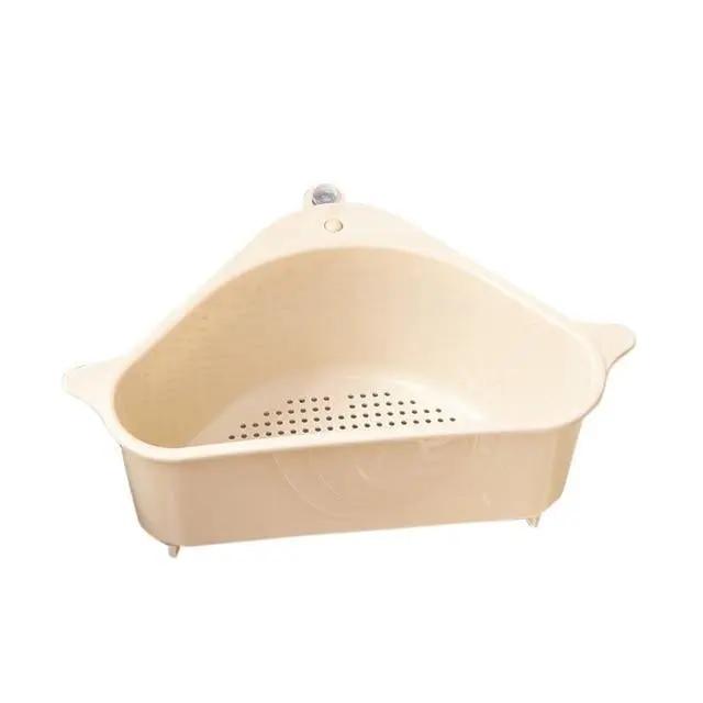 Kitchen Sink Drain Basket Organizer Home Essentials-8